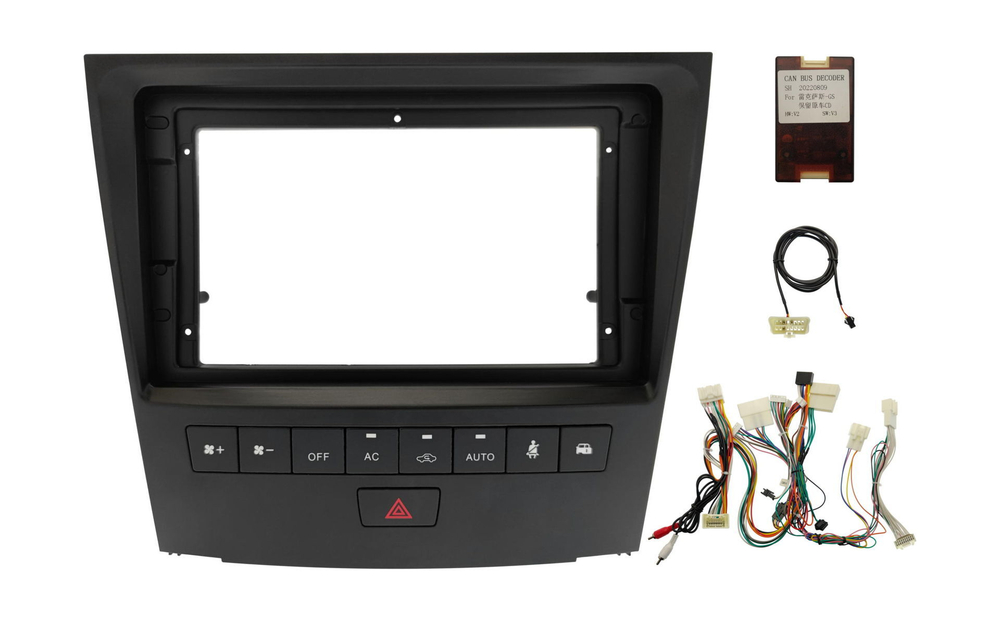 Магнитола для Lexus GS III 2005-2012 - Carmedia OL-9564 (кнопки и крутилки), Android 12, TS10, CarPlay, 4G SIM-слот