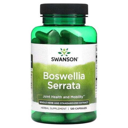 Для мышц и суставов Swanson, Boswellia serrata, 120 капсул