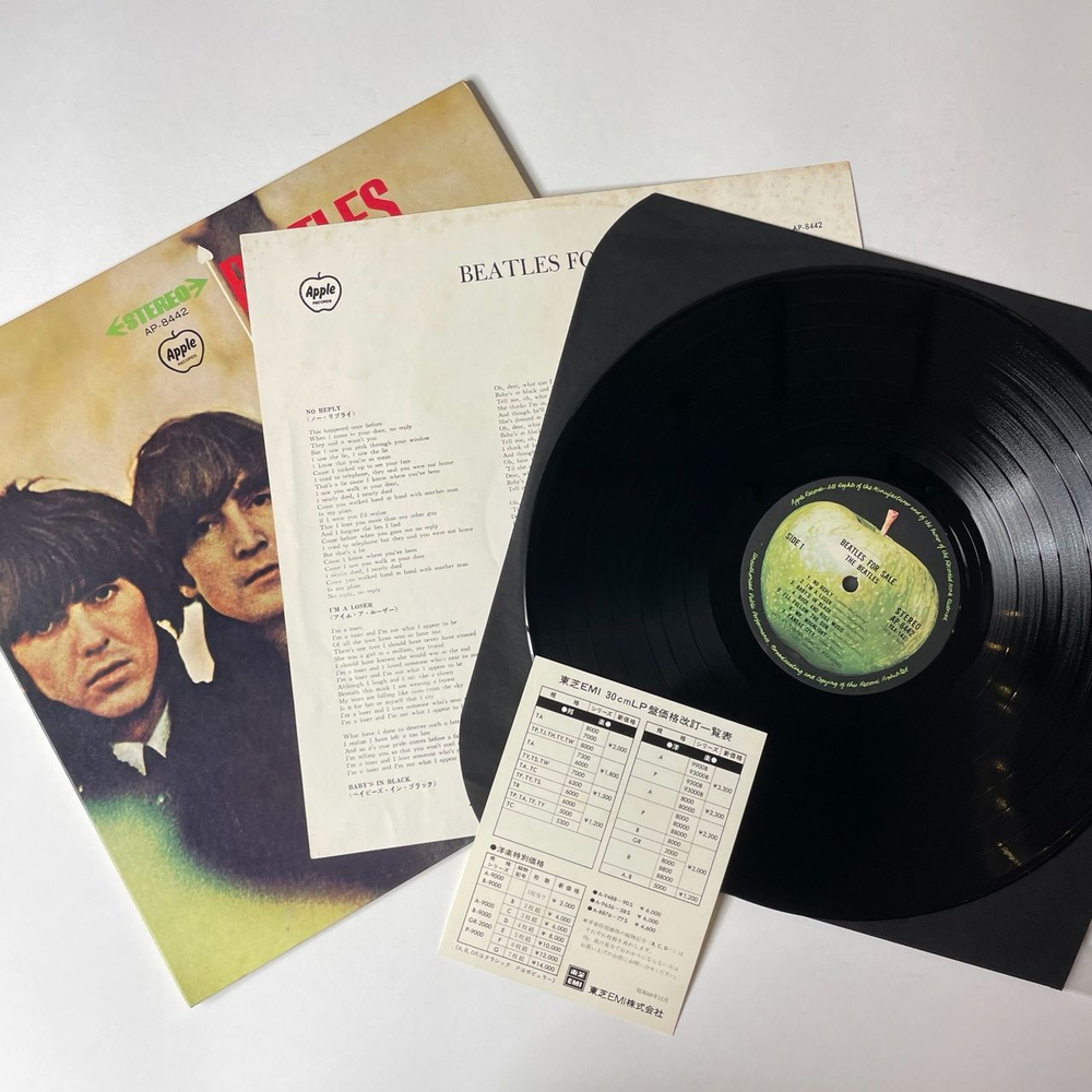 Винтажная виниловая пластинка LP The Beatles For Sa le (Japan 1973) (No Obi)