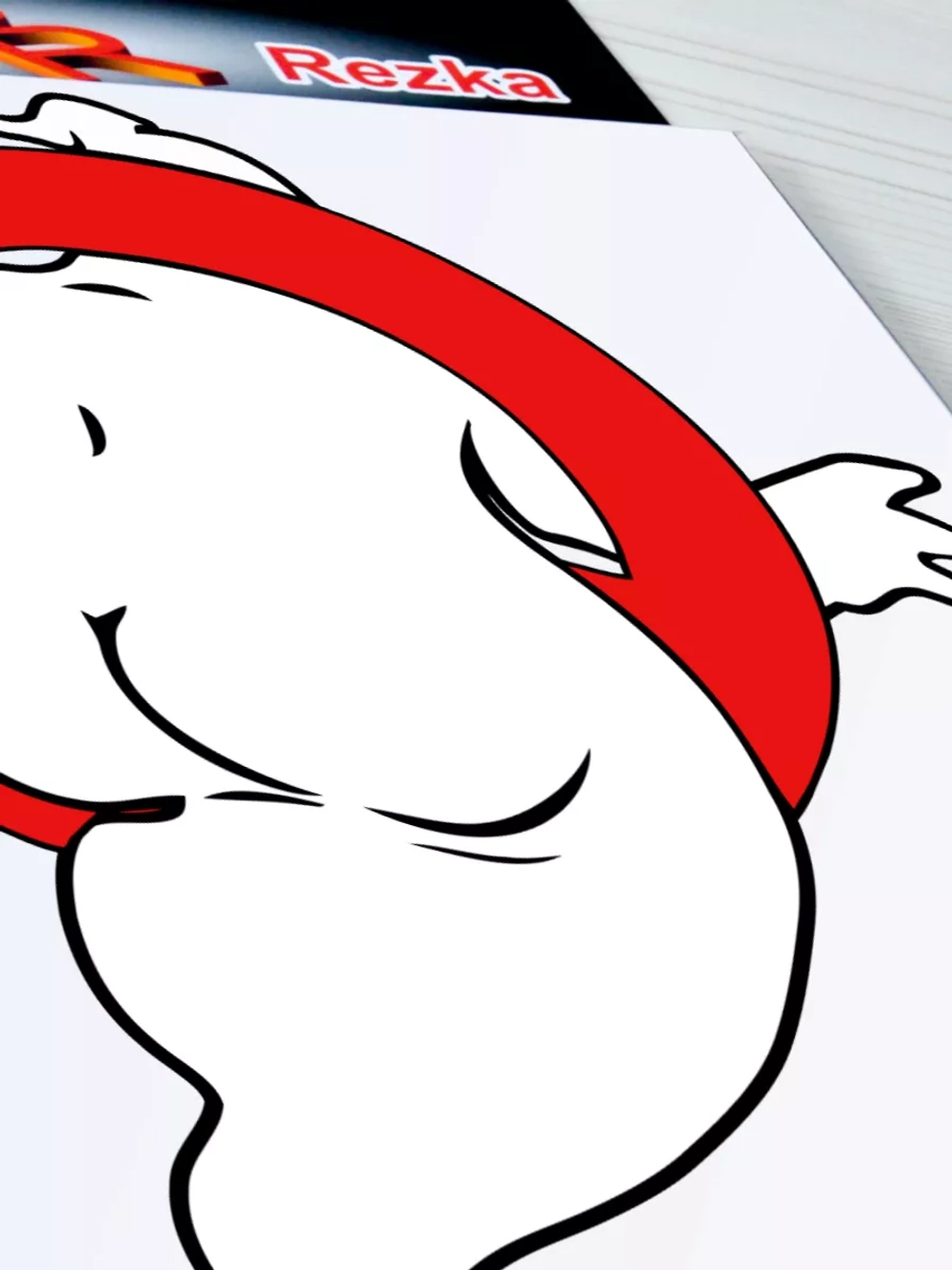 Наклейка - знак