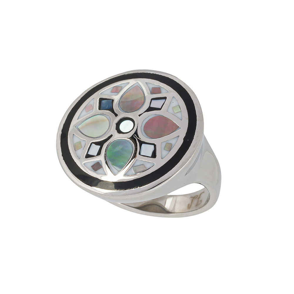 Кольцо Fiore Luna KR01688-1/8 BW/S