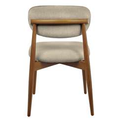 Стул Mod, орех, бежевое букле