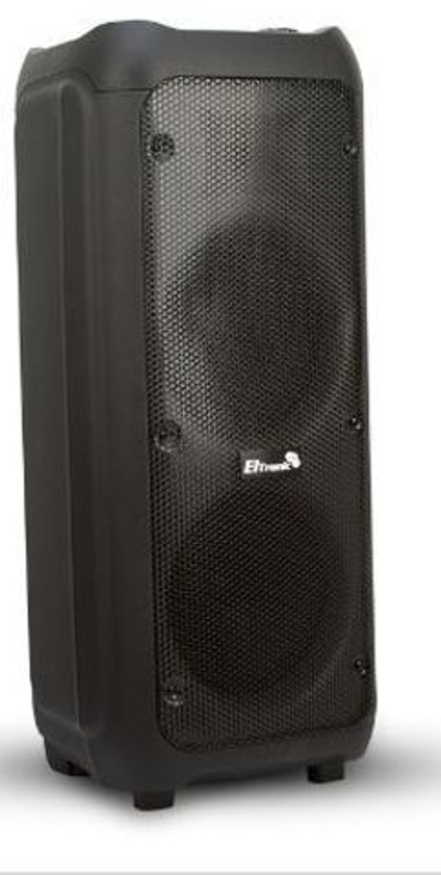 Колонка 08" (20-59) динамик 2шт/8" черная ElTRONIC с TWS