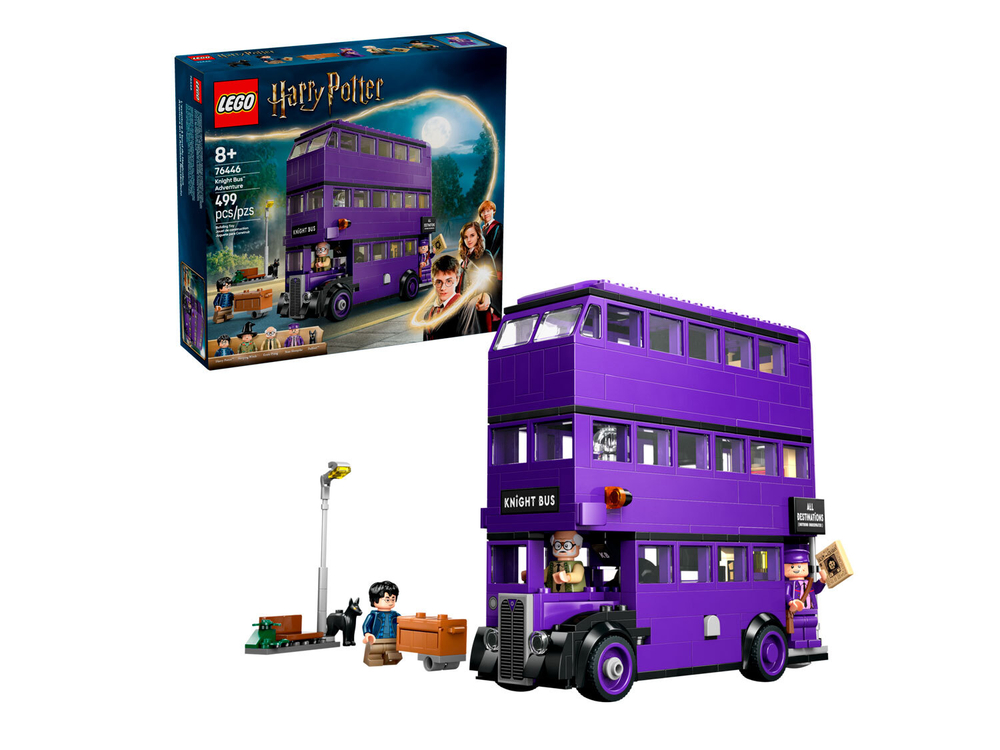 LEGO Harry Potter 76446 «Ночной рыцарь — волшебный автобус» — культовая сцена