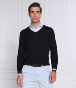 Хлопковый свитер san vredo-m HUGO - темно-синий(50474172)