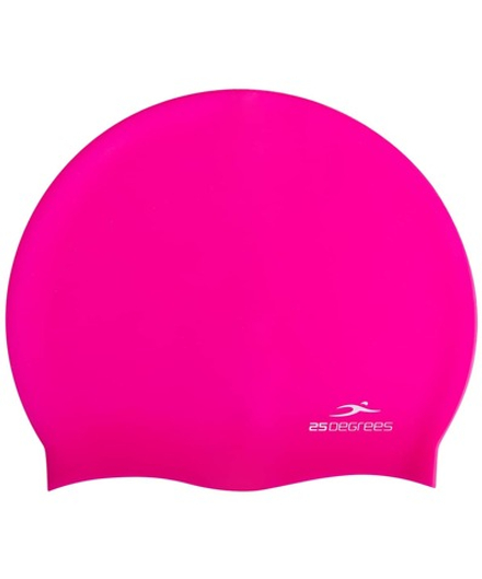 Шапочка для плавания Nuance Pink, силикон, подростковый