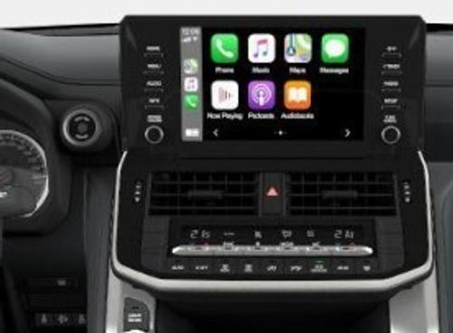 Мультимедиа блок с навигацией Toyota Land Cruiser 300 (экран климата снизу) - Kuberg FT-7-3-7-PA на Android 9