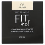 Maybelline, Fit Me, рассыпчатая финишная пудра, оттенок 05 «Светлый», 20 г