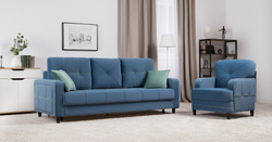Диван кровать Черри, Синий