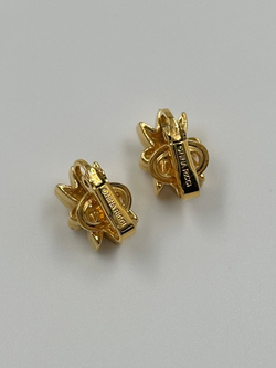 Клипсы с кристаллами Nina Ricci