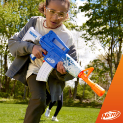 Hasbro Nerf Elite - Fortnite Blue Ударная пусковая установка + стрелы F4108 / артикул   F4108  / GTIN 5010996119209