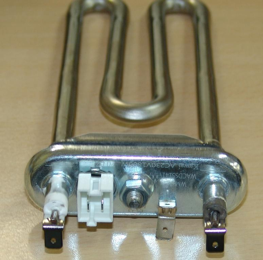 Короткий тэн с датчиком 1800W CANDY, HAIER 49045774, 24000279