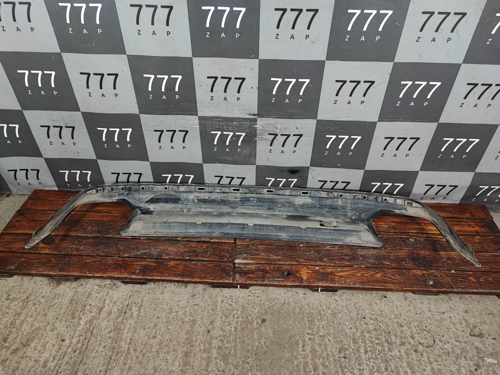 Юбка заднего бампера Volkswagen Touareg 3 18-нв Б/У Оригинал 760807482J9B9