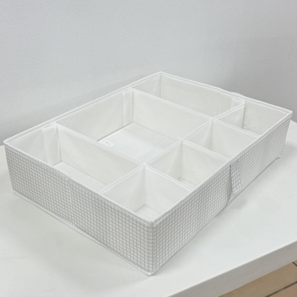 Коробка с отделениями Ytterån, 7 отделений, 44х34х11, полиэстер