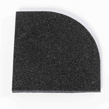 Бордюр резиновый угловой (Sport Рlit Premium) 150x150x15 мм PROFI-FIT