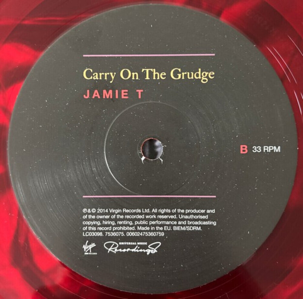 Jamie T / Carry On The Grudgel (Limited Edition)(Coloured Vinyl)(LP)