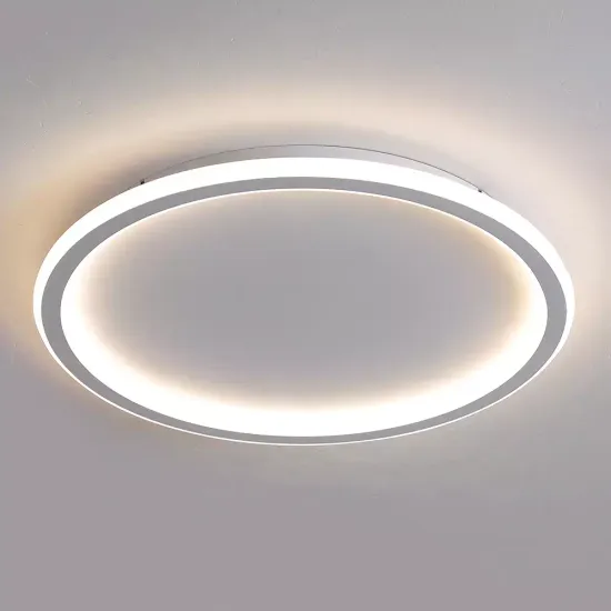 Светильник светодиодный управляемый с пультом 80W, Max. 5600Lum, 3000К-6500K, IP20, белый AL5800 RING