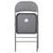 Стул складной BRABIX "Golf Plus CF-003 КОМФОРТ", серый каркас, серая ткань, 532890