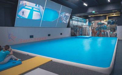 Акробатический надувной ковер (Гимнастический пол) - 20см - размер на заказ