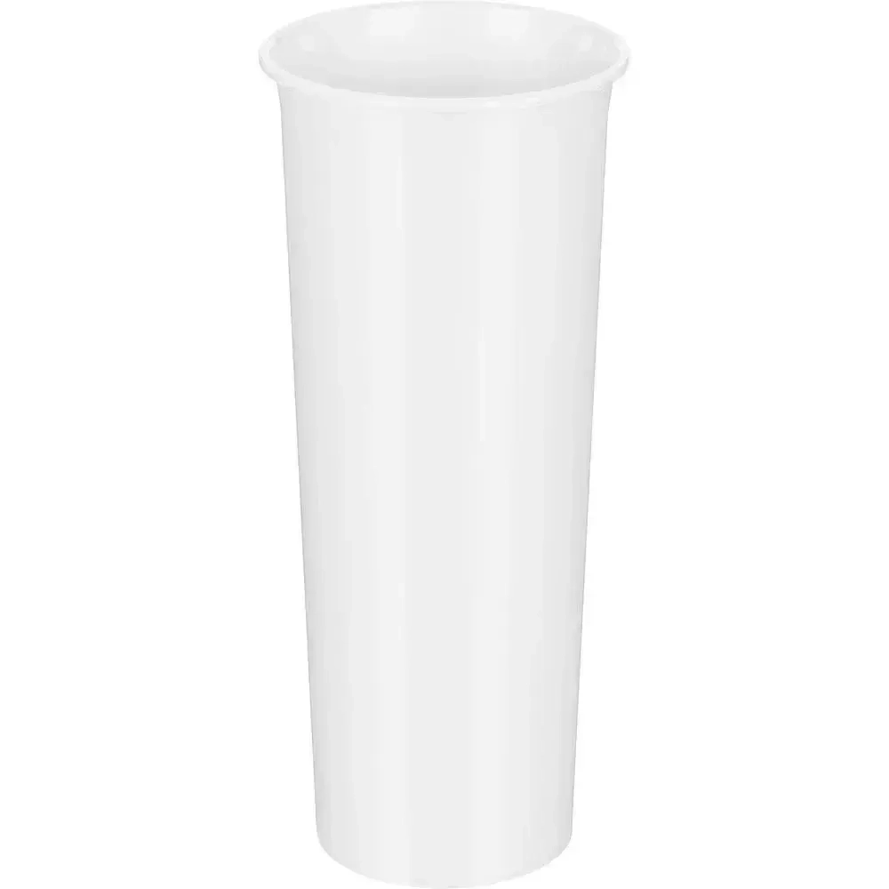 Ваза для цветов D110мм (белый) (комплект 18 шт)