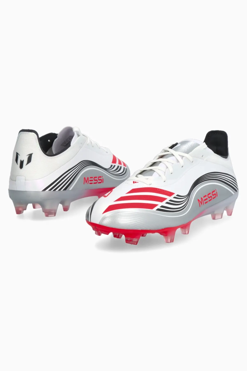 Бутсы adidas F50 Pro Messi FG - серебряный