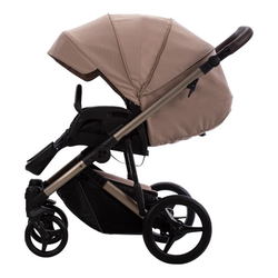 Детская коляска Bebetto Loren Sand 3 в 1 с автокреслом Avionaut Cosmo 02 бежевый