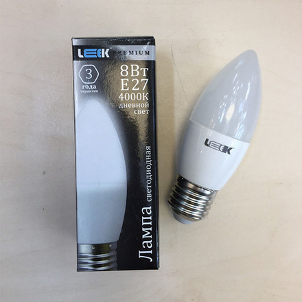 Лампа с/д LEEK LE SV LED 10W 4K E14 (100)