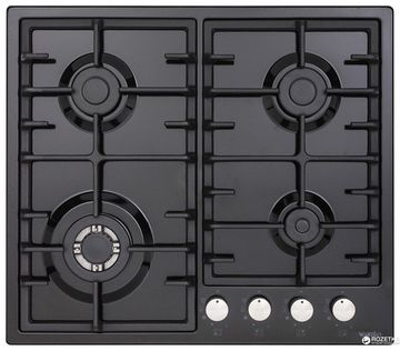 Варильна поверхня газова VENTOLUX HSF640-D3 T (BK)