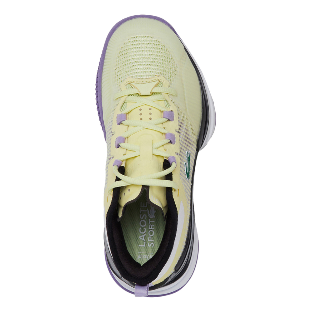 Женские теннисные кроссовки Lacoste AG-LT Ultra All Court Shoe Women - White, Yellow
