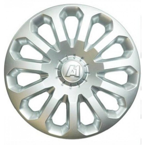Колпак колеса R14 A-1 серебристый (в мешке 4 упак) (LION)