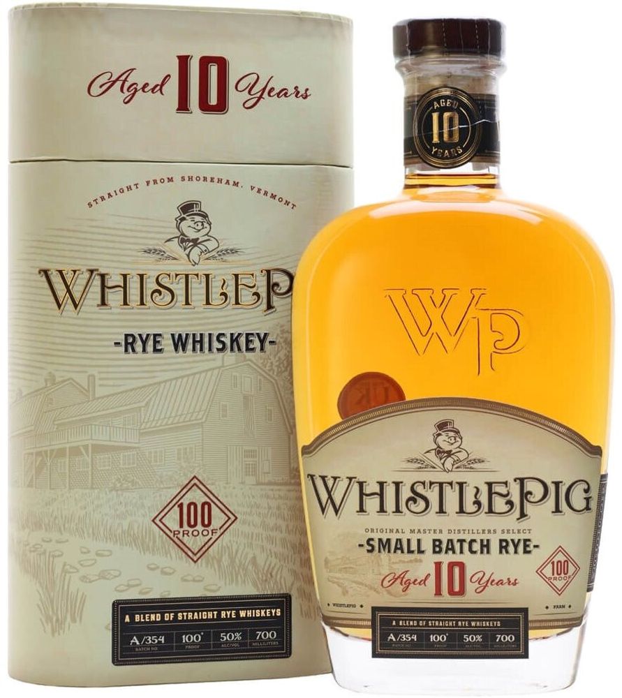 Виски WhistlePig 10 Years Old gift box, 0.7 л.