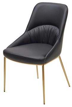 Стул ABRIOLA Black Ti-25, PU / бронзовый