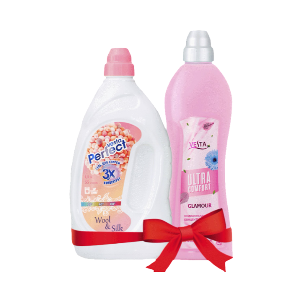 Акция Vesta Гель 1,5л + Кондиционер 1л