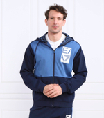 Худи EA7 - голубой(3RPM55 PJ05Z)