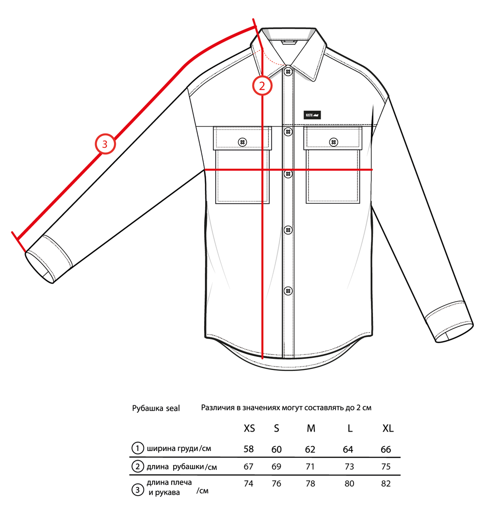 Рубашка из искусственного меха Shirt Seal Mint