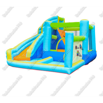 Батут домашний "Водная горка 2" 4,5*4*2,6 м