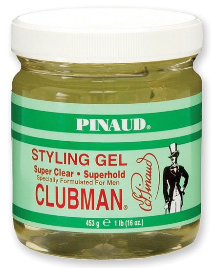 Гель для укладки Clubman, Extreme Hold Styling Gel, средняя фиксация, 480мл