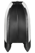 YACHTMAN-320 СК (Яхтман) белый-черный (лодка ПВХ под мотор с усилением)