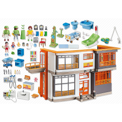 Playmobil - Детская больница City Life с оборудованием 6657 / артикул 6657 / GTIN 4008789066572