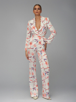 Пижамный костюм с ласточками