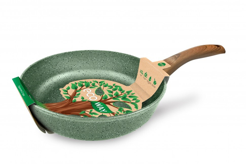 Сковорода НЕВА МЕТАЛЛ ПОСУДА EW 128 28см "ECO WAY"