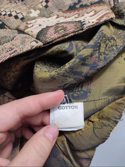 Жилетка в стиле пэчворк, маркировка М, визуально на 46 размер