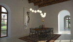 Pendant design lamp Coco by Larose Guyon