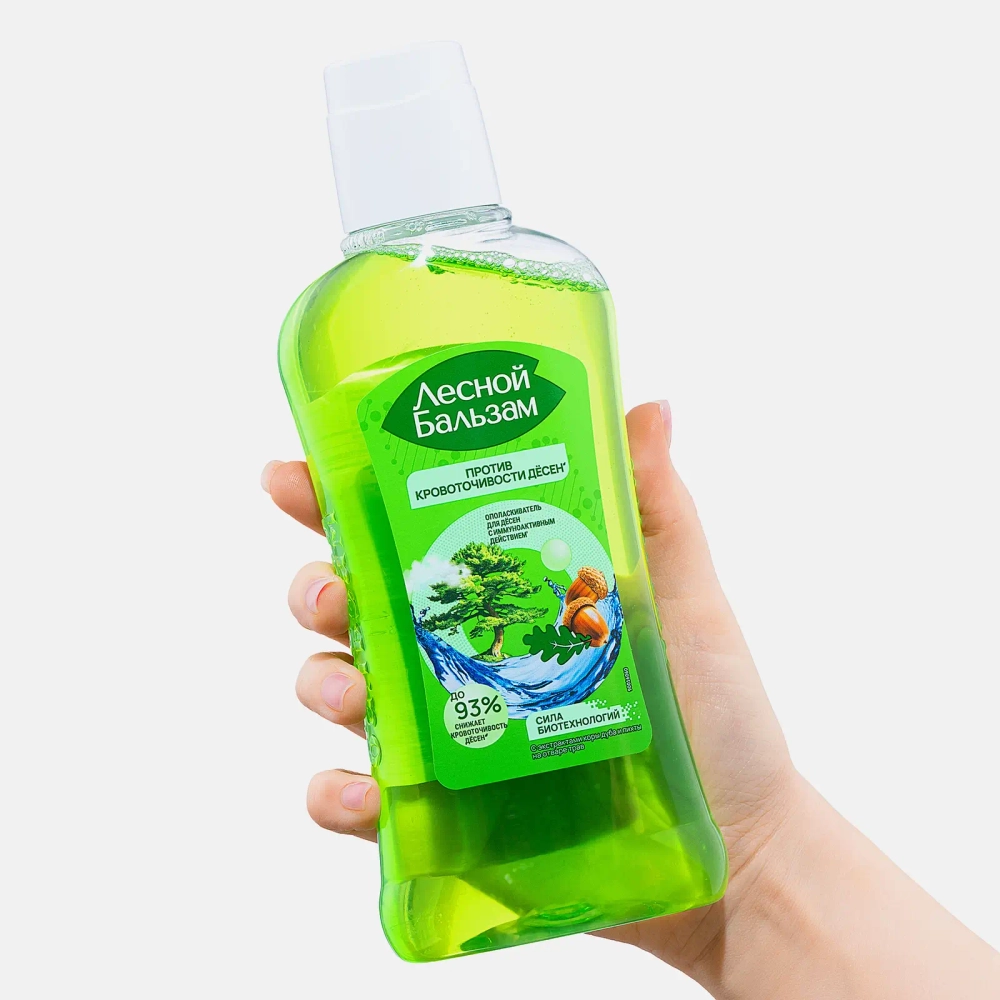 Ополаскиватель против кровоточивости десен Лесной бальзам 400мл