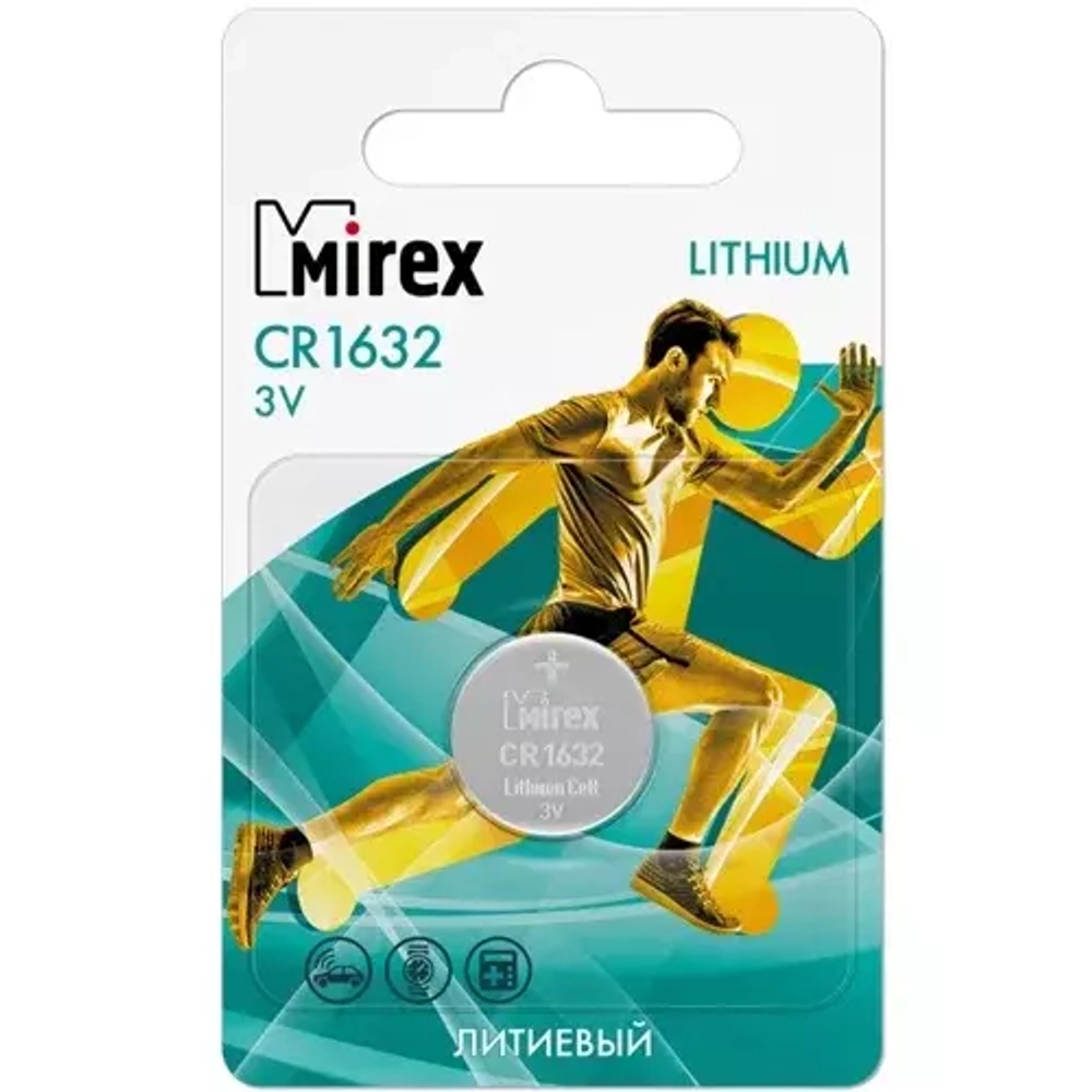 Батарея литиевая MIREX CR1632