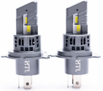 Лампа LED H4 6000K 12V 2500Lm S2 (к-т 2ед.)