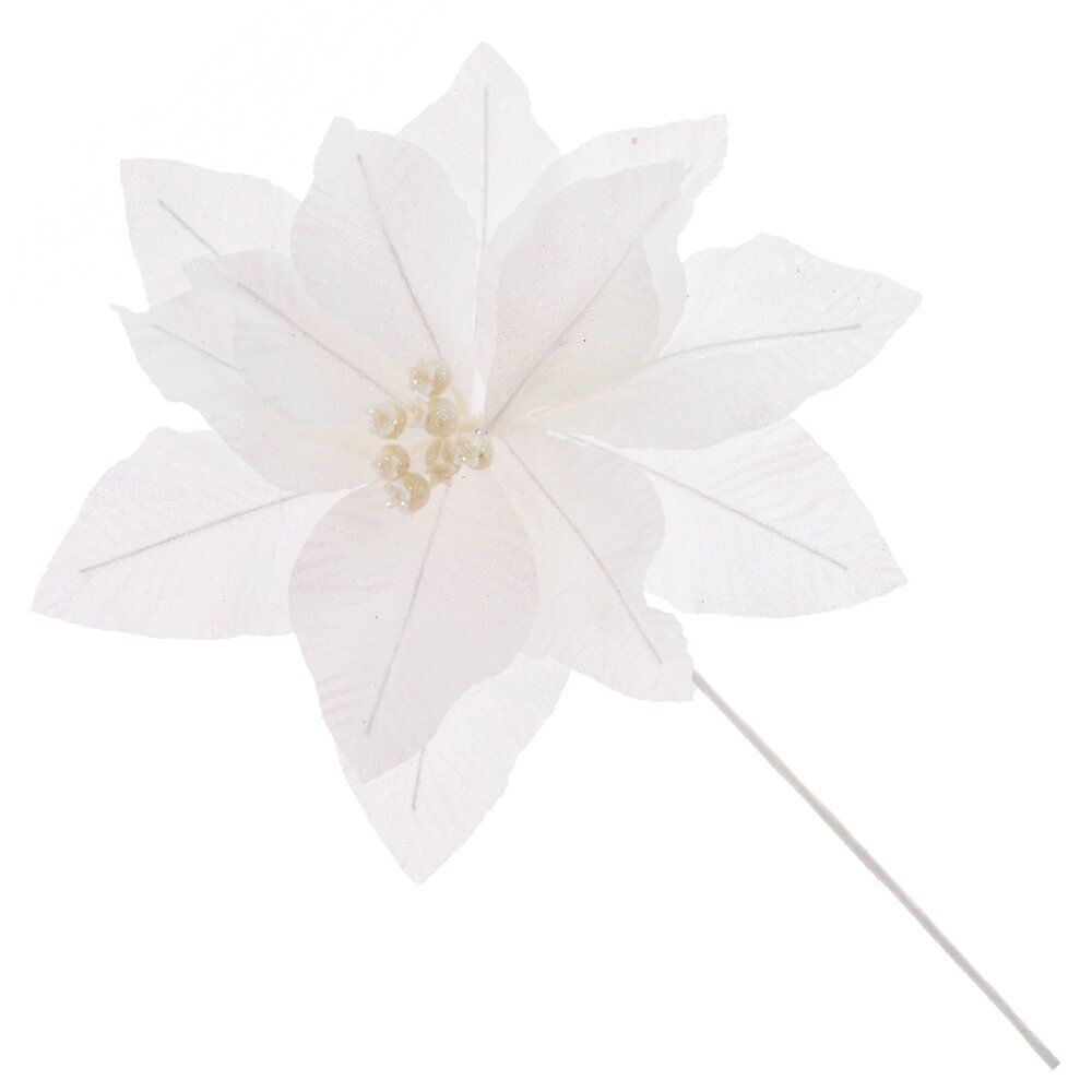 GAEM Цветок искусственный "Пуансеттия", L30 W30 H39 см, 2в.