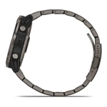 Смарт-часы Garmin Quatix 6x Solar титановый с титановым браслетом 010-02157-31