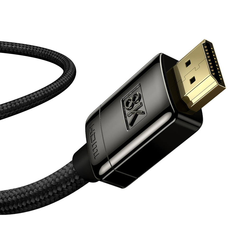 HDMI Кабель Baseus High Definition Series HDMI to HDMI Adapter Cable (Zinc Alloy) 8K/60Hz