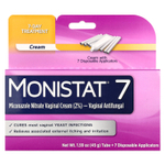 Monistat, 7-дневный лечебный крем, 7 одноразовых аппликаторов + тюбик 45 г (1,59 унции)
